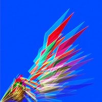 a kite flying in the air